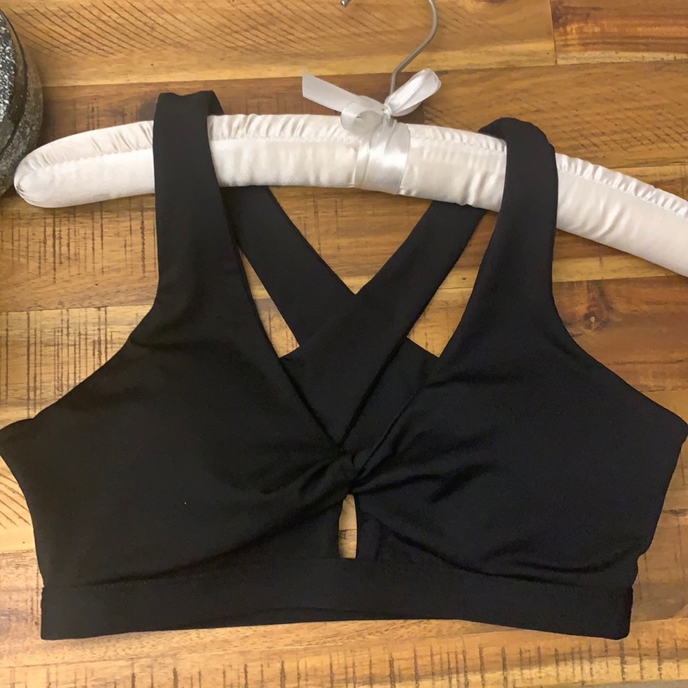 Fabletics Black Sports Bra